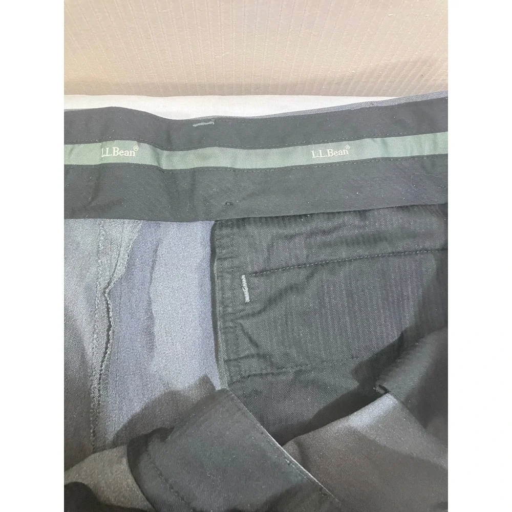 LL Bean Mens Gray Classic Fit Cotton Chino Dress Pants‎ Slacks Size 40x30 262551
